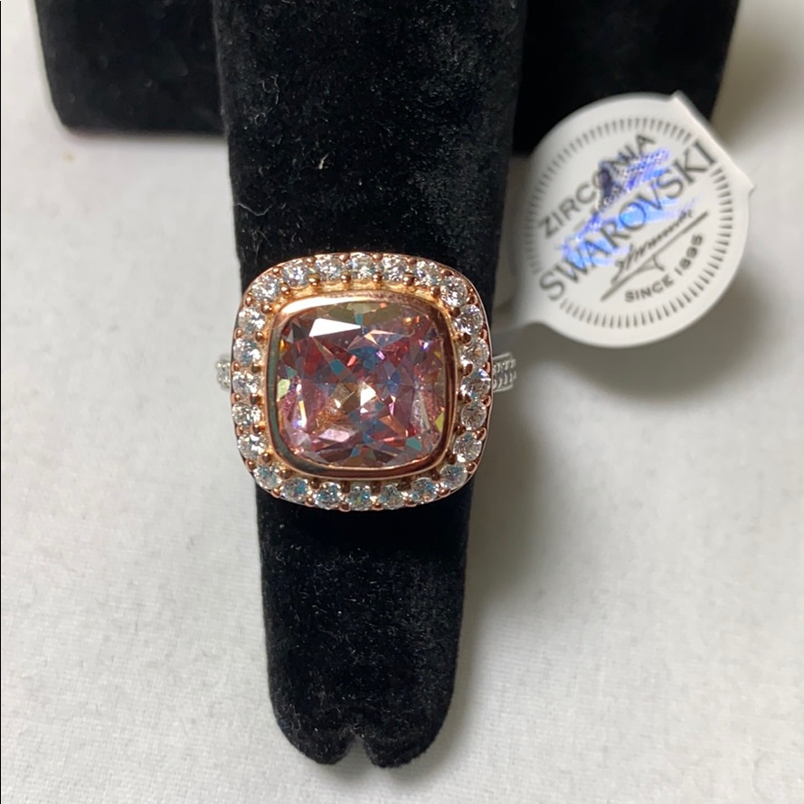 Bella Luce Luxe Fancy Morganite Simulant And...